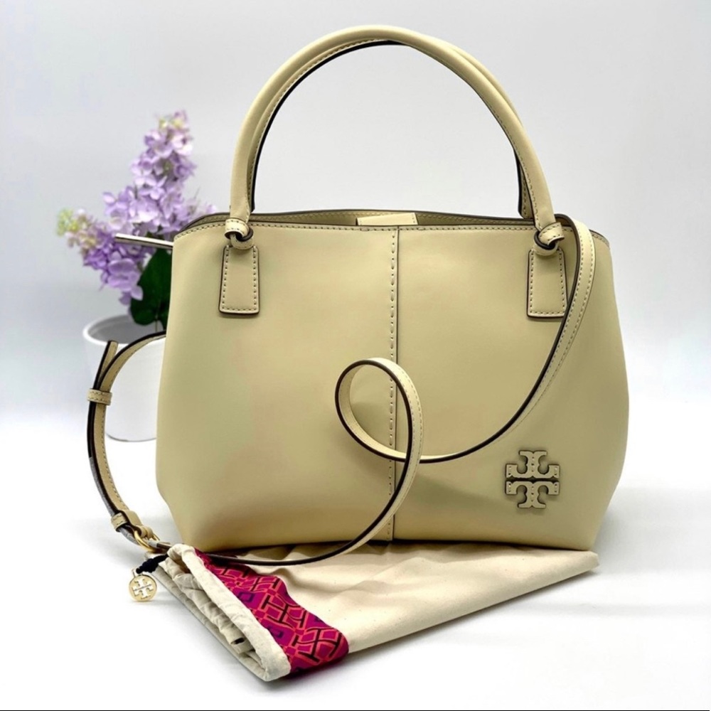 Tory Burch MCGRAW SMOOTH SATCHEL - Picture 2 of 13